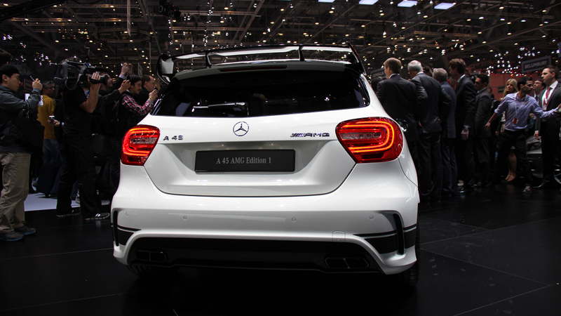 Illustration for article titled The Mercedes A45 AMG Edition 1 Is The Most Exclusive Mercedes Hatch Ever